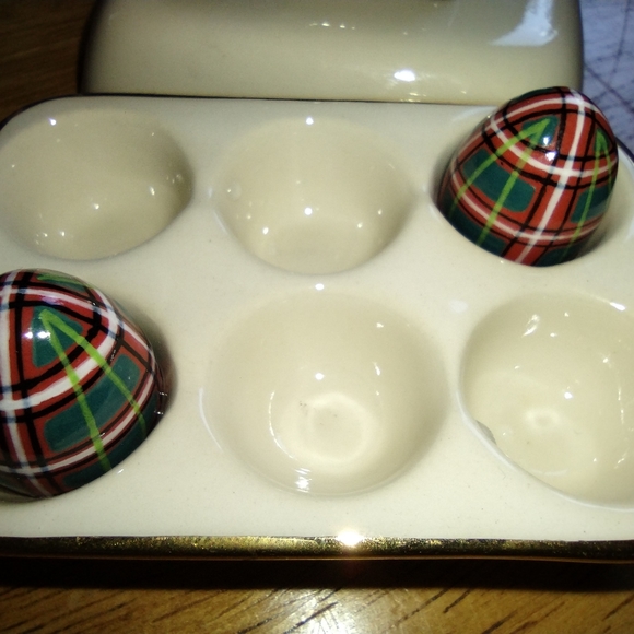 Vintage Scottie Dog with eggs - Picture 8 of 11